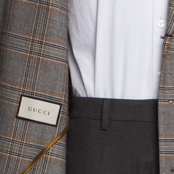 Gucci Plaid Trench Coat - Picture 4 of 4